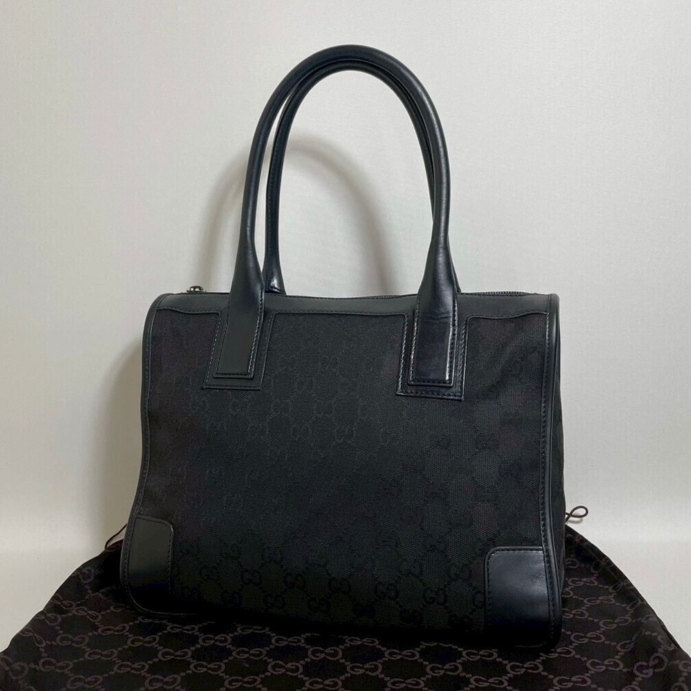 Gucci GG Canvas Handbag Black - Picture 2 of 9